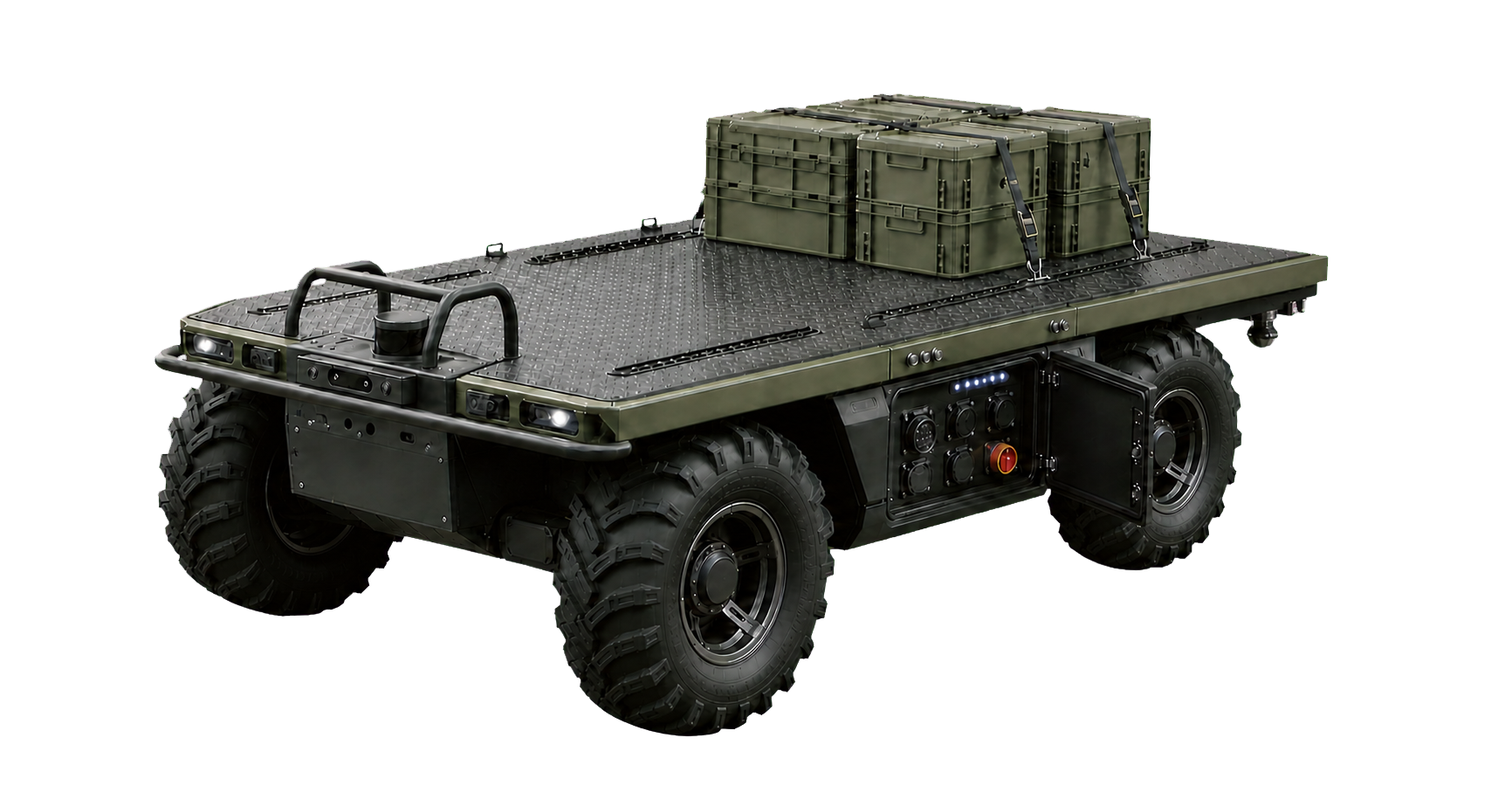 Four-wheel autonomous work platform concept